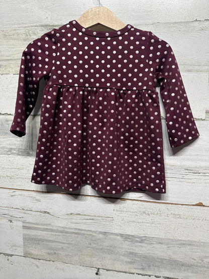 Texas A&M Polka Dotted Dress - Girls Size 3-6m - Good Used Condition