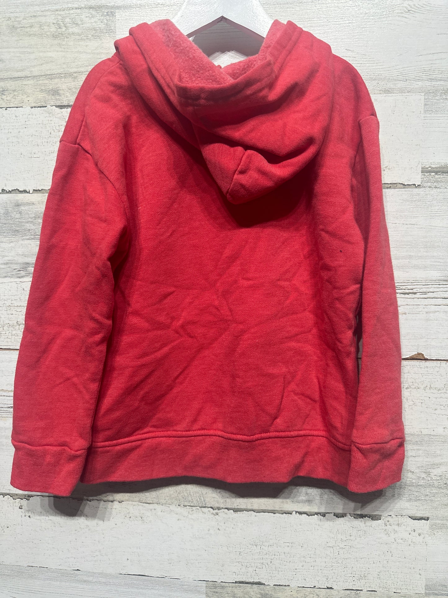 Boys Size 7-8 Peanuts Snoopy Red Hoodie - Very Good Used Condition