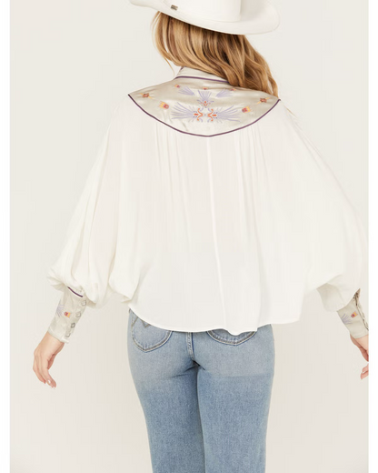 Shyanne Blocked Western Shirt - Womens Size XXL - Very Good Used Condition