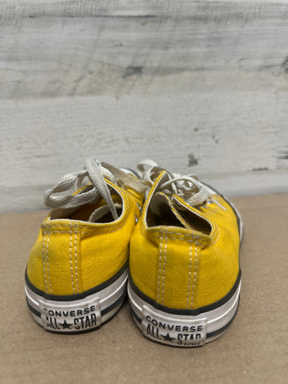 Size 2 (Youth) Converse Yellow Shoes - Good Used Condition*