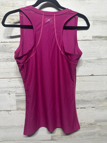 Women's Size Medium Fitted Under Armour Tank Heat Gear Tank Top - Good Used Condition