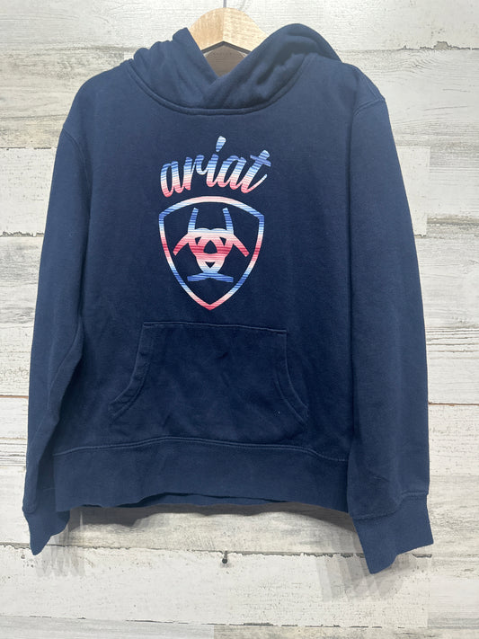 Girls Size Medium (Fits Like 7/8)  Ariat Hoodie - Very Good Used Condition