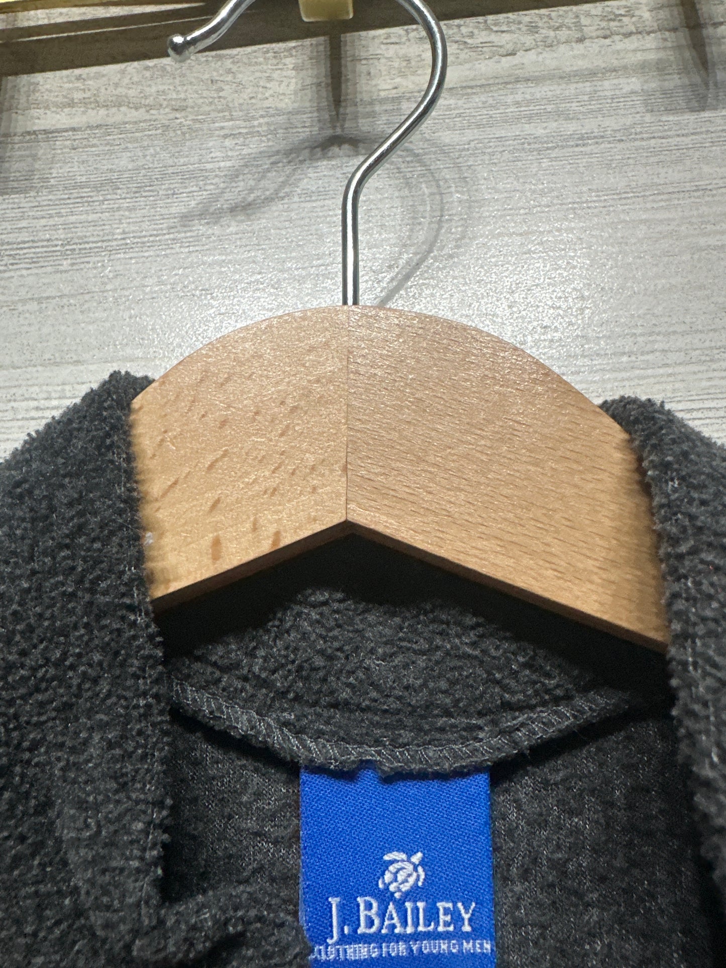 Size 5 J. Bailey Grey Fleece Zip Up Vest - Good Used Condition*