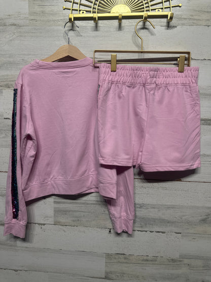 Size 8/10 BCG Two Piece Flip Sequin Set - Very Good Used Condition/NWT