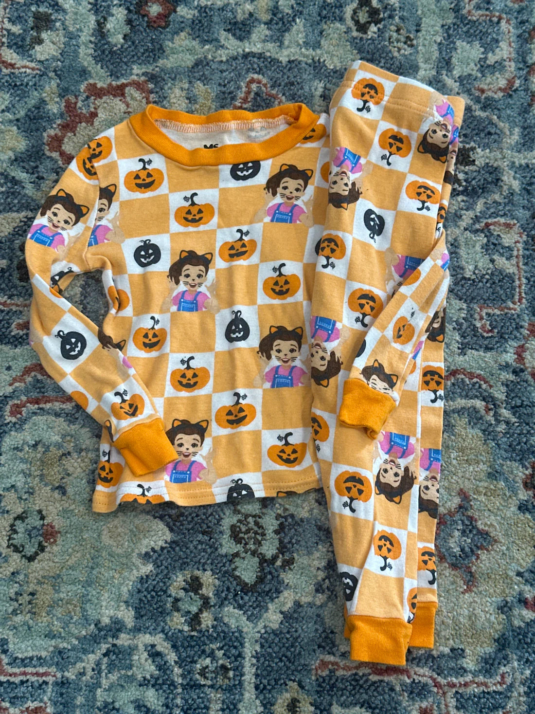 Ms. Rachel Halloween Pajama Set Size 3T GUC