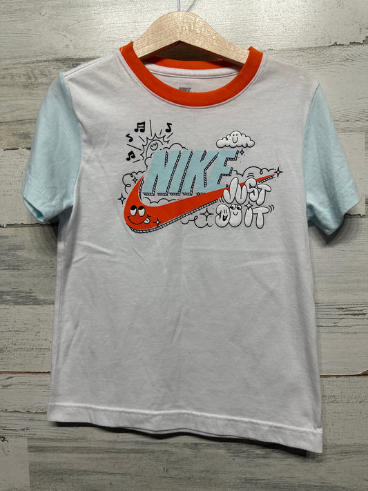 Size 7 (Fits 6-7 yrs) Nike Just Do It T-Shirt - Very Good Used Condition