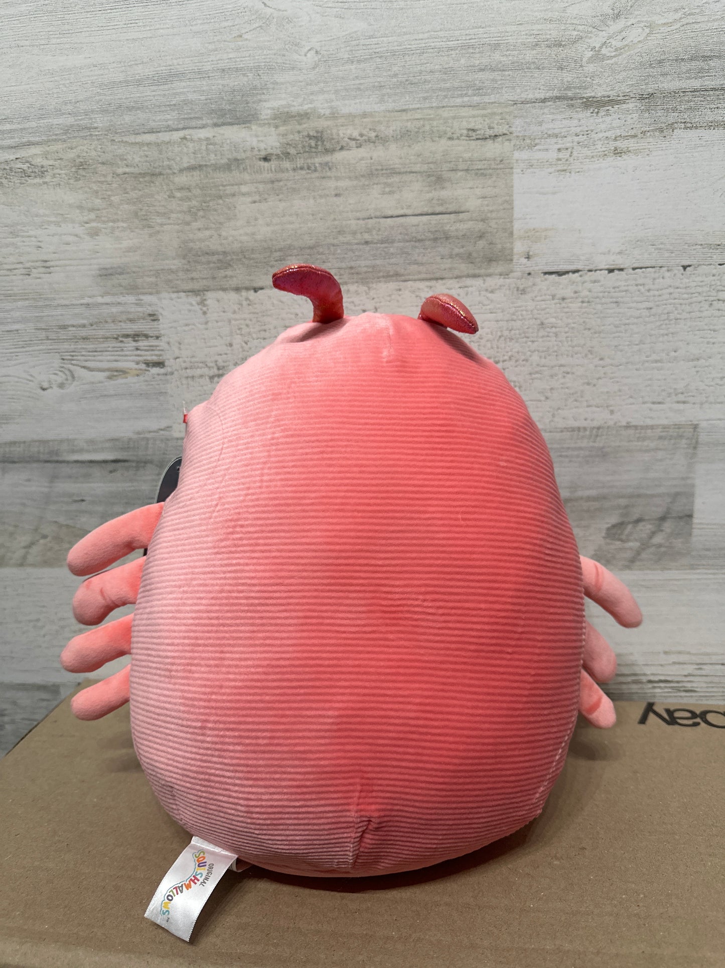 Squisharoys By Squishmallow Chester The Shrimp Stuffed Animal - New With Tags