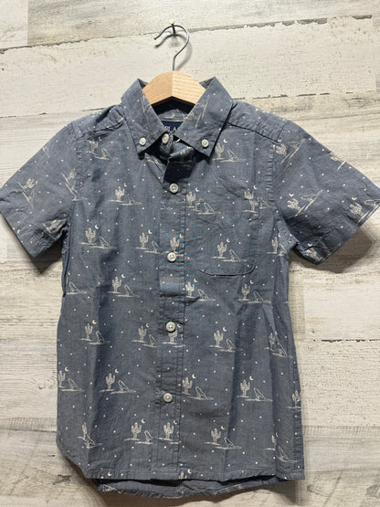 Boys Size 4 XS Children’s Place Button Up Shirt  - Very Good Used Condition