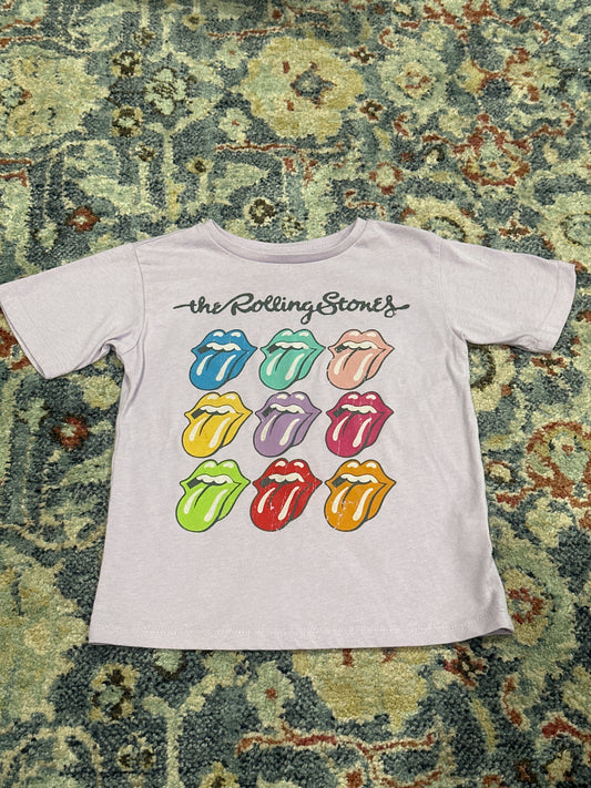 Rolling Stones Girls XS 4/5 Wonder Nation T-Shirt GUC