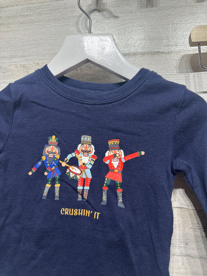 Boys Size 2t Old Navy Nutcracker Pajamas - Good Used Condition