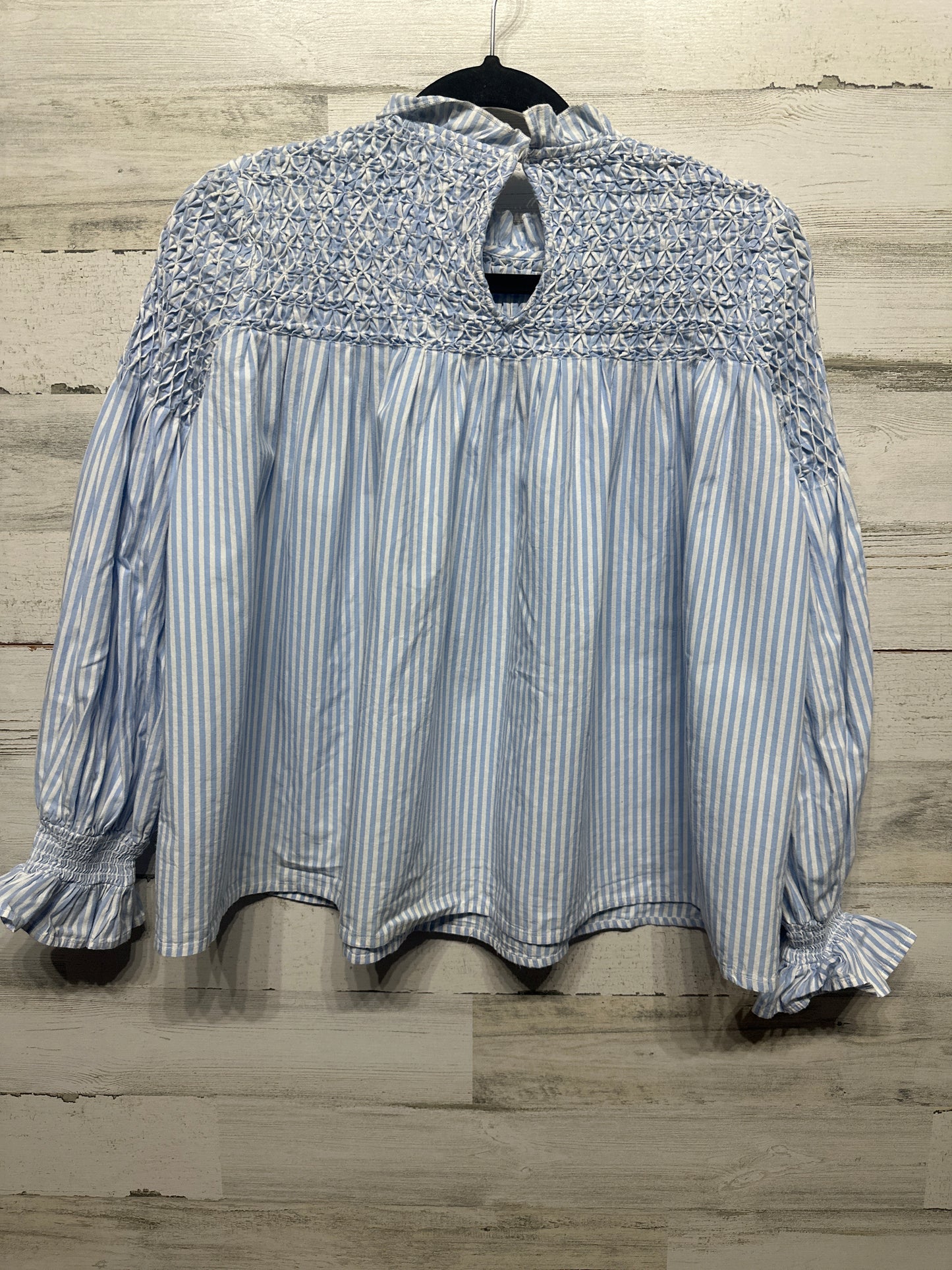 Women's Size 2 Maeve by Anthropologie Smocked Shirt - Very Good Used Condition