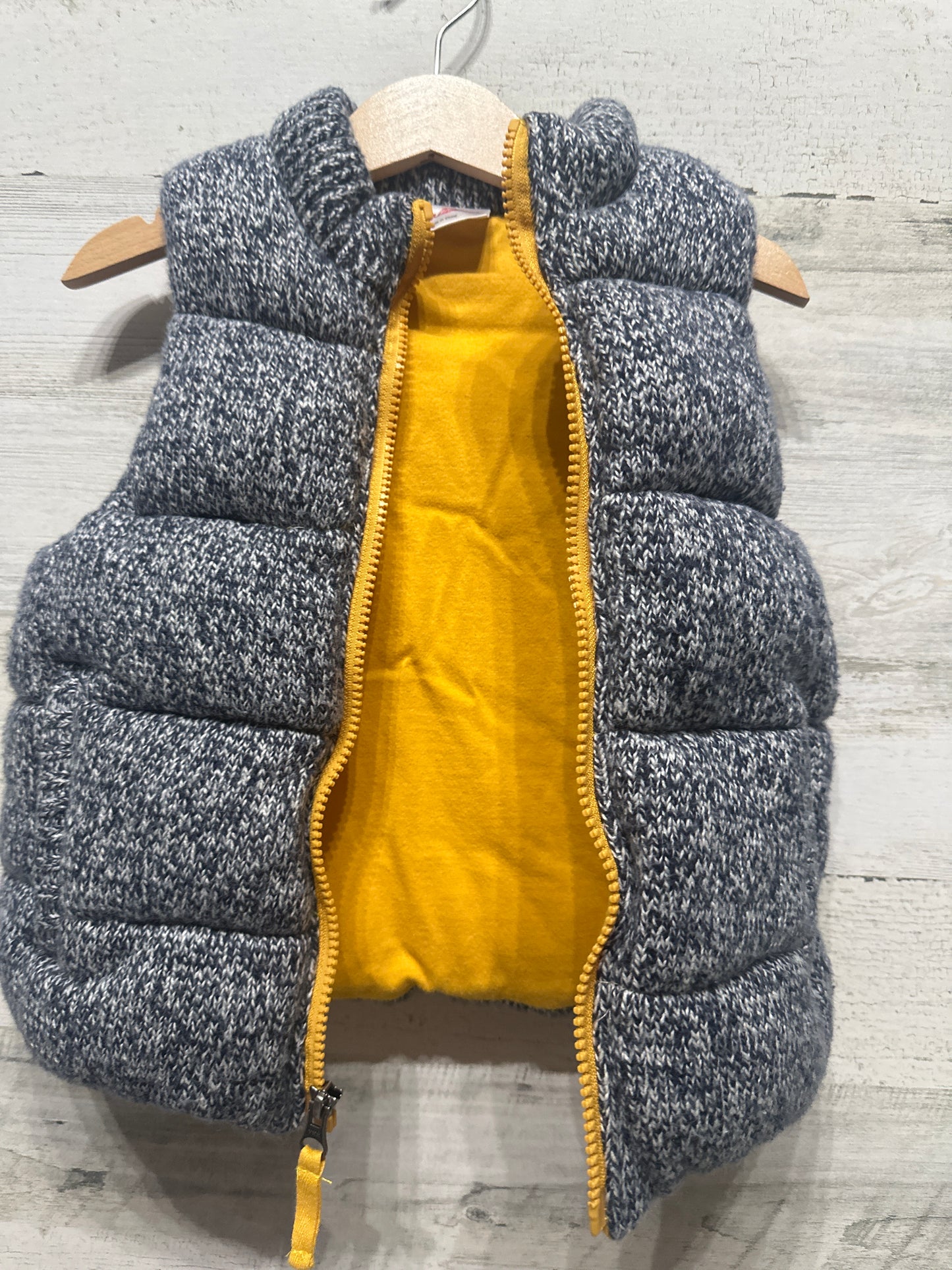 Boys Size 3 (90cm)  Hanna Andersson Puffer Vest - Very Good Used Condition
