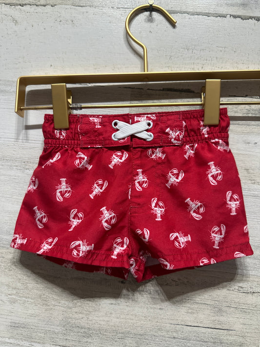 Boys Size 3-6m Cat and Jack Swim Trunks - Very Good Used Condition