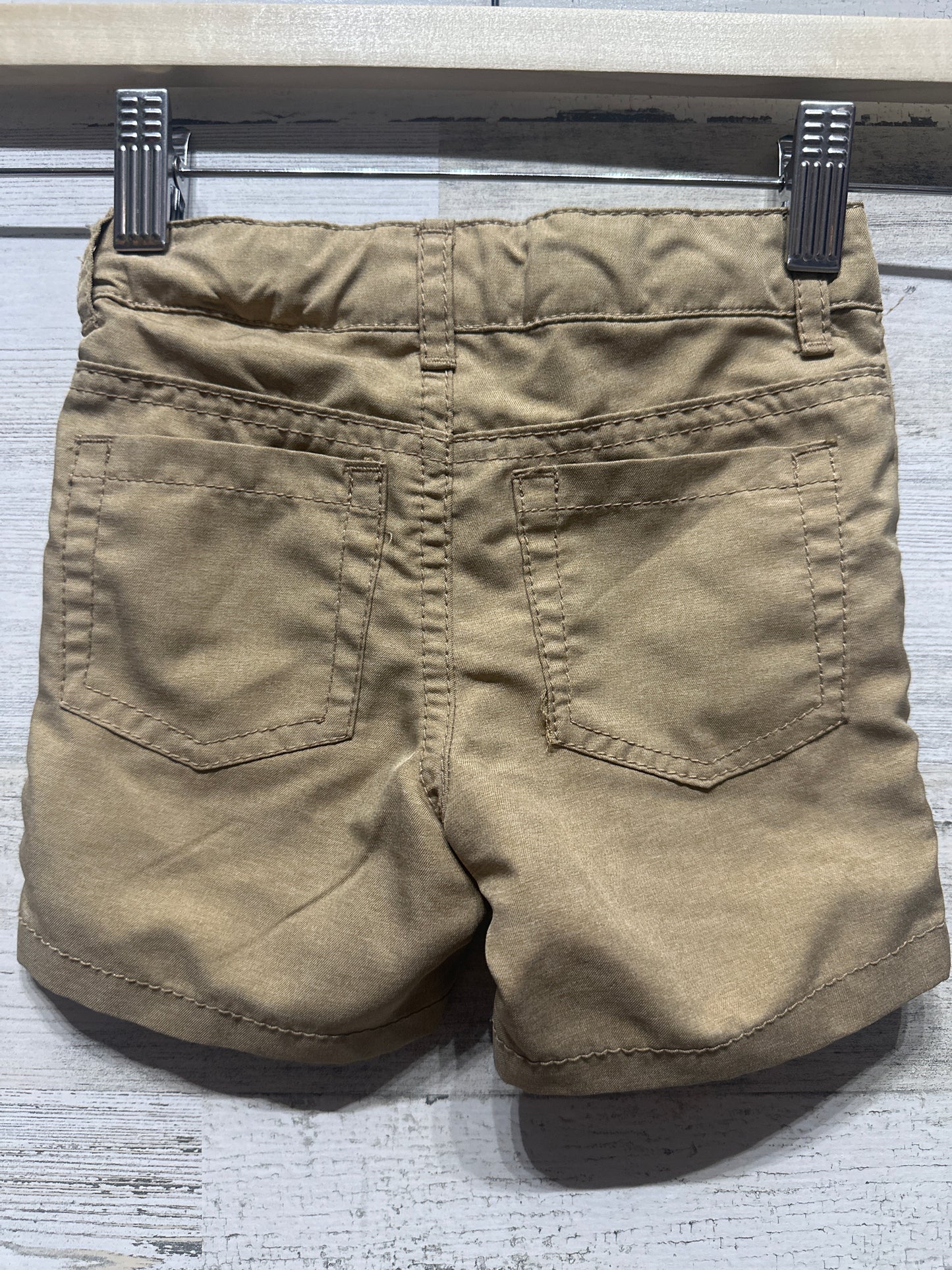 Boys Size 18m Cat and Jack Khaki Quick Dry Shorts - Very Good Used Condition