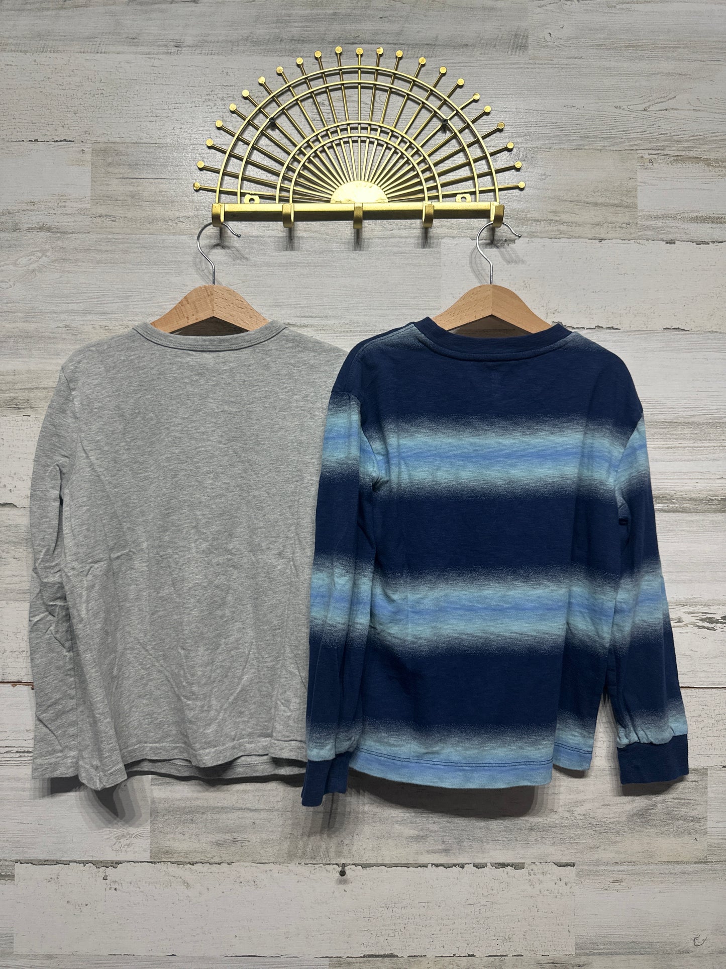 Boys Size Small (6-7) GAP Long Sleeve Shirt Lot (2 Pieces)  - Very Good Used Condition