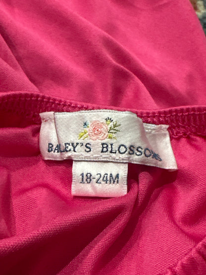 Bailey’s Blossoms 18-24m Pink Leotard VGUC