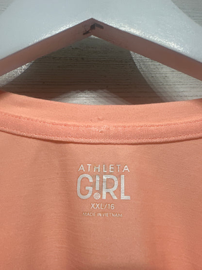 Size 16 XXL Athleta Girl Active Shirt - Very Good Used Condition
