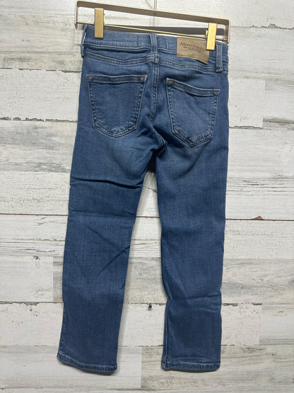 Boys Size 5/6 Long Abercrombie Kids Straight Adjustable Waist Jeans - Play Condition*