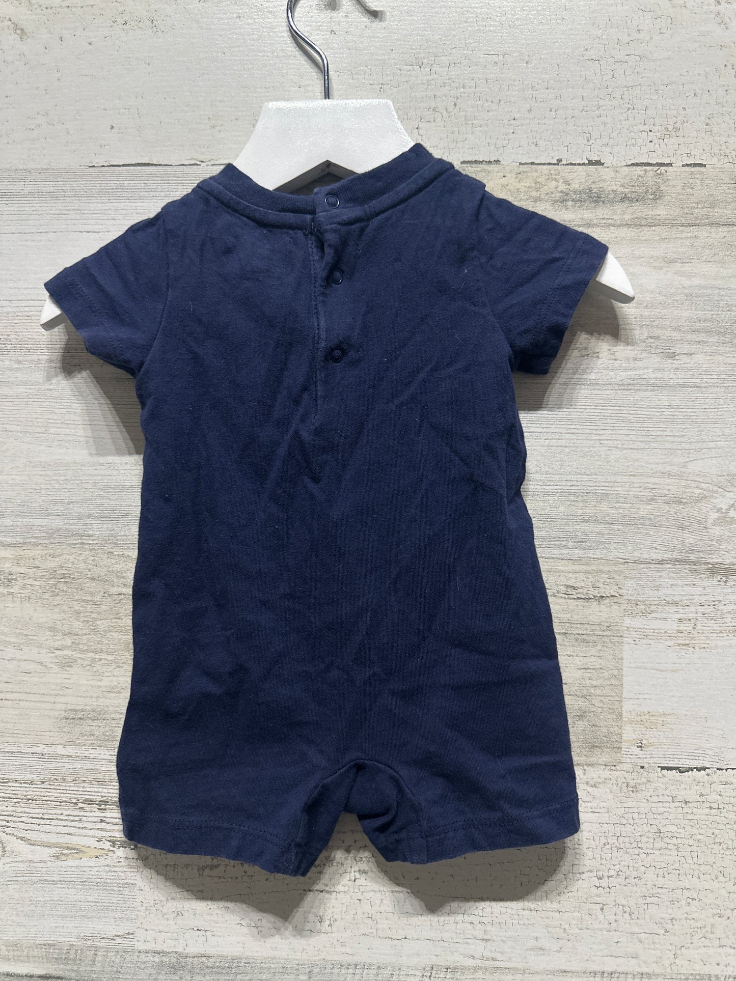 Boys Size Newborn Ralph Lauren Polo Bear Romper - Good Used Condition