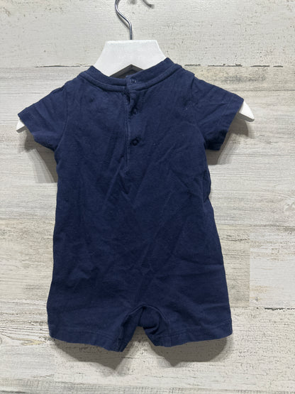 Boys Size Newborn Ralph Lauren Polo Bear Romper - Good Used Condition