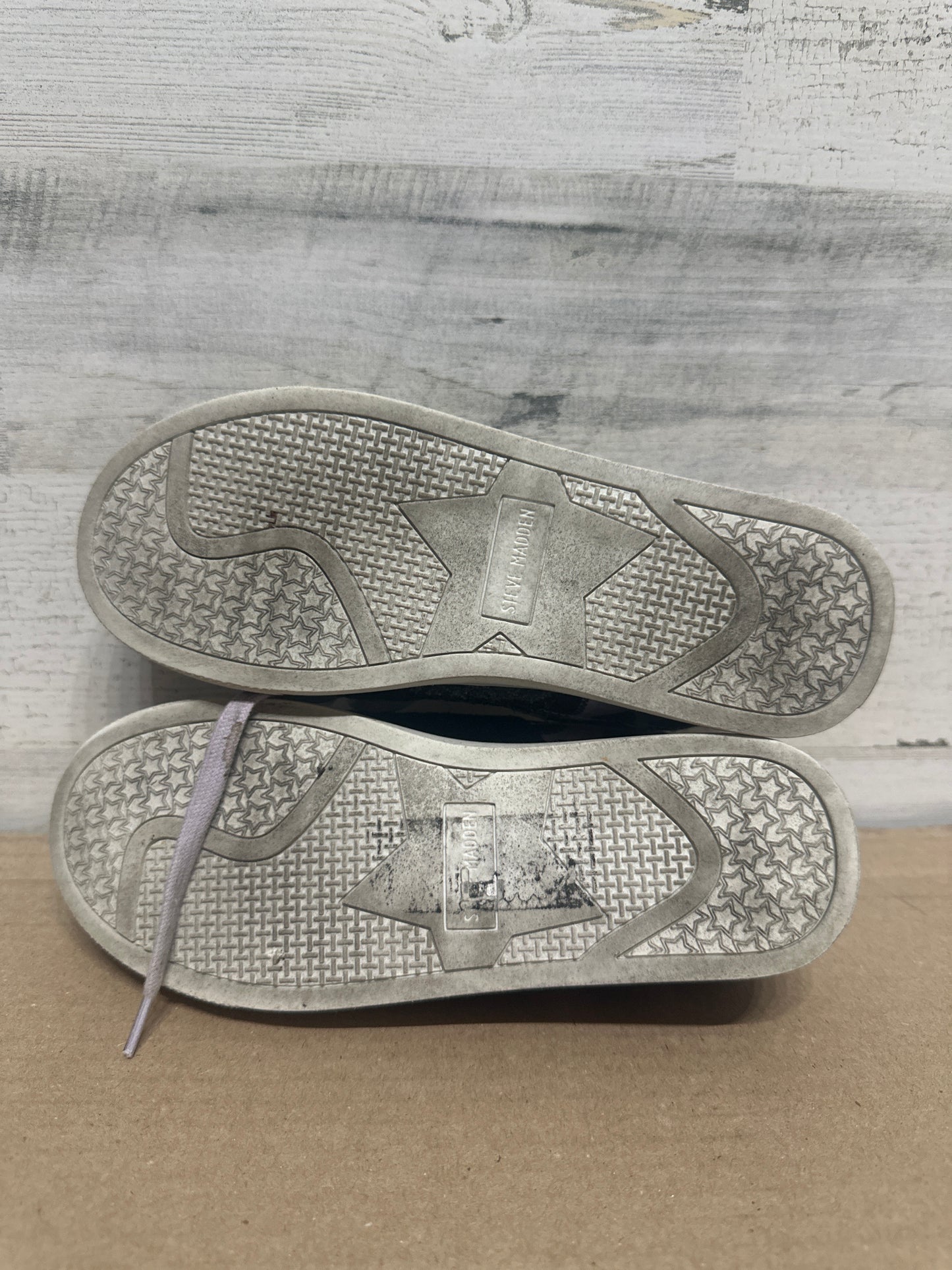 Size 3 (Youth) Steve Madden Glitter Star Shoes - Good Used Condition