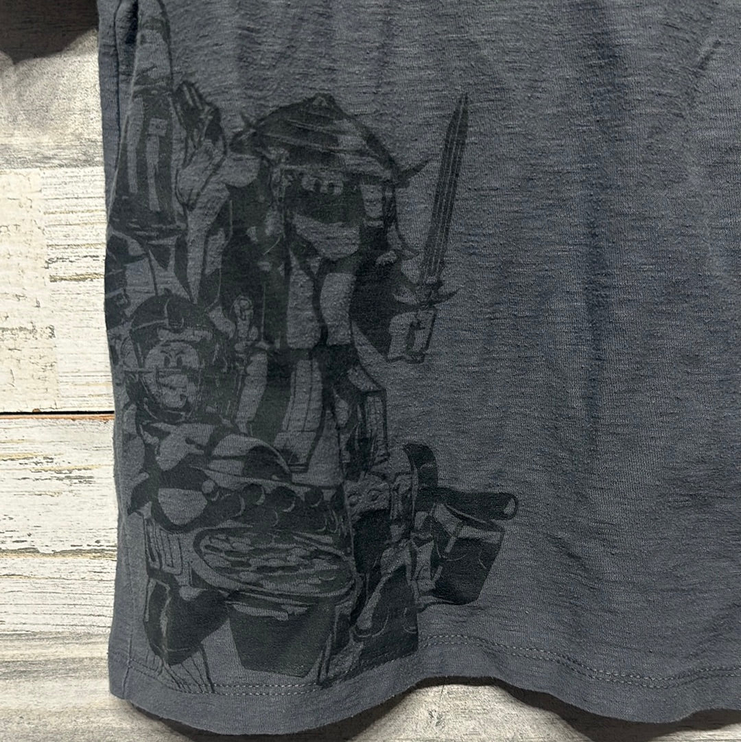 Boys Size XS (4/5) Roblox Grey Robloxian Shirt - Good Used Condition