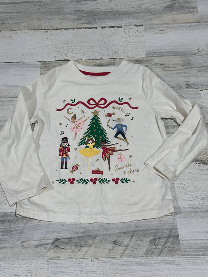 Nutcracker Holiday Time Shirt - Girls Size 5t - Good Used Condition