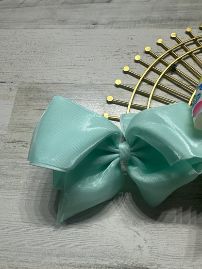 Hair Bow Lot on Alligator Clips (Set of 3) - Good Used Condition