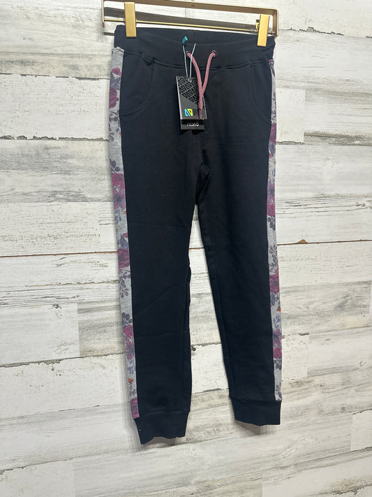 Size 7 (122cm) Nano Floral Stripe Joggers - New With Tags