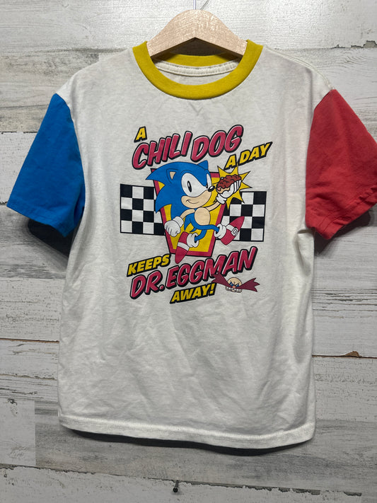 Size XS Sonic the Hedgehog Chili Dog Shirt - Very Good Used Condition