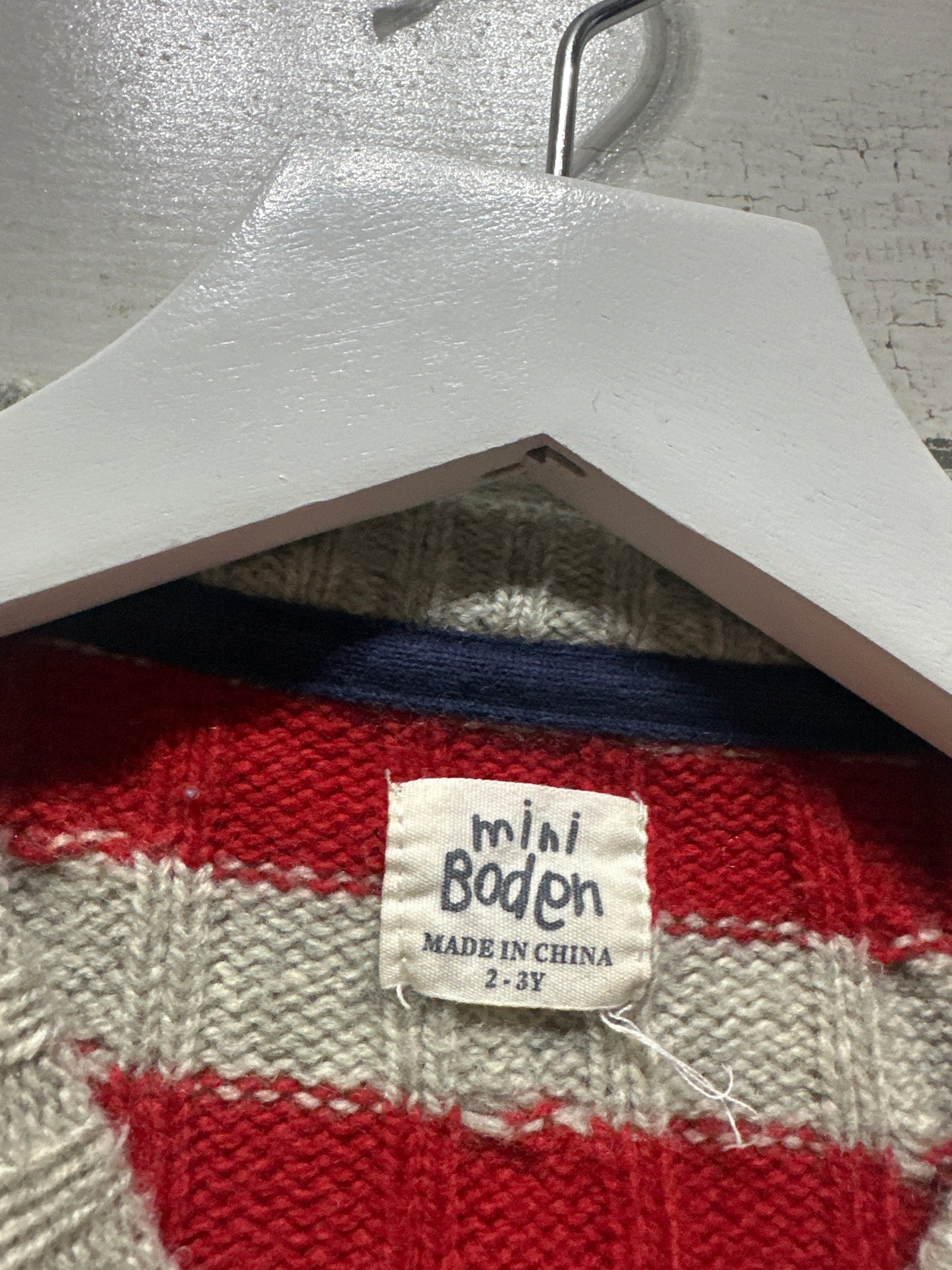 Boys Size 2-3 Years Mini Boden Sweater - Good Used Condition*