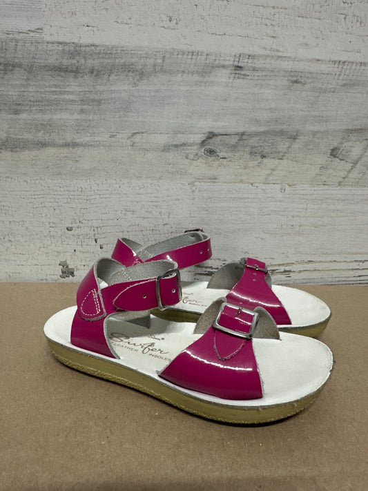 Girls Size 9 Toddler Sun San Surfers Sandals - Good Used Condition