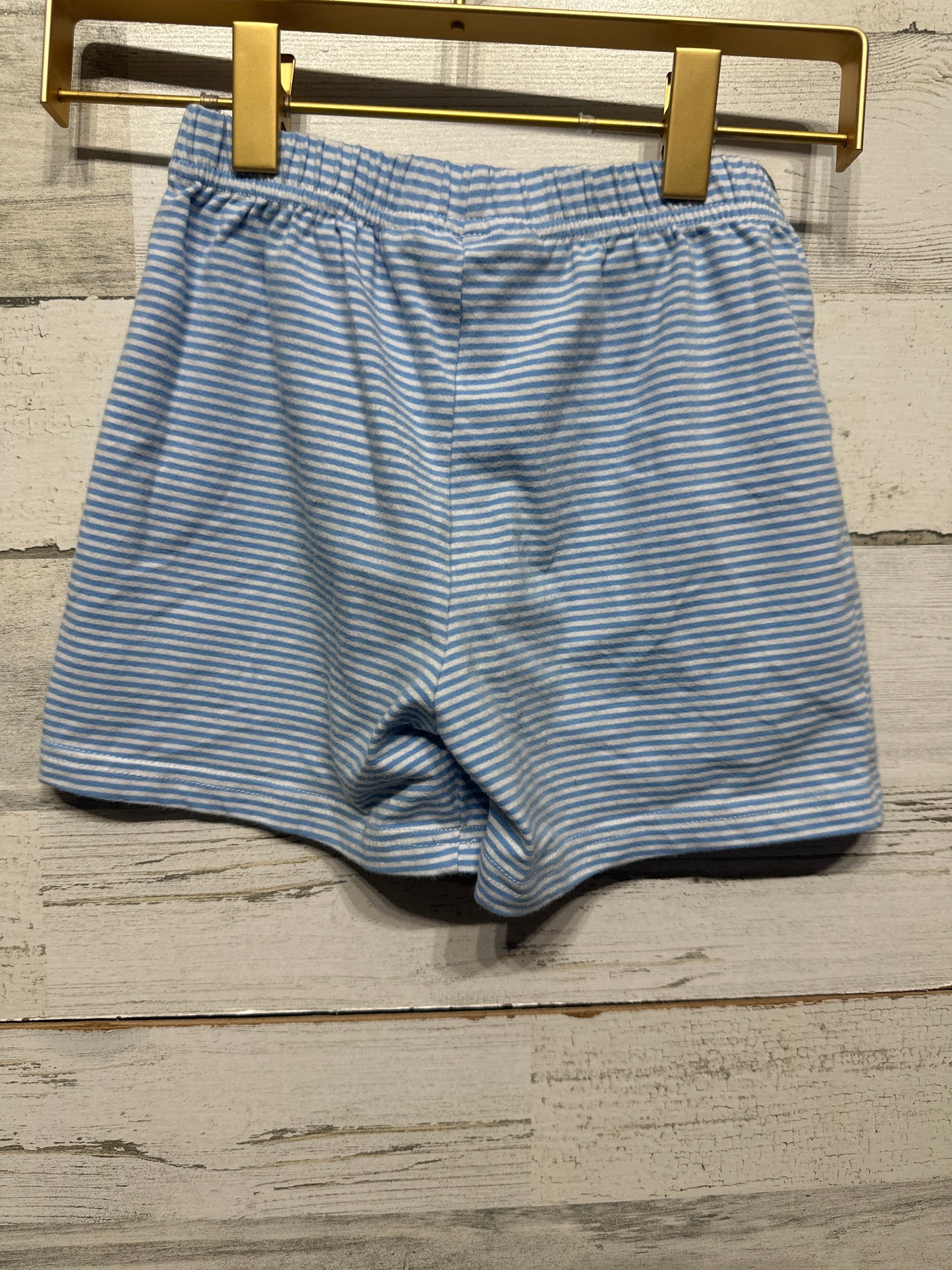 Boys Size 5 Trotter Street Blue Striped Shorts - Good Used Condition