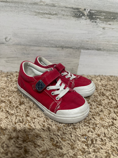 Boys Size 9 wide Toddler Preowned Footmates Red Shoes - Good Used Condition*