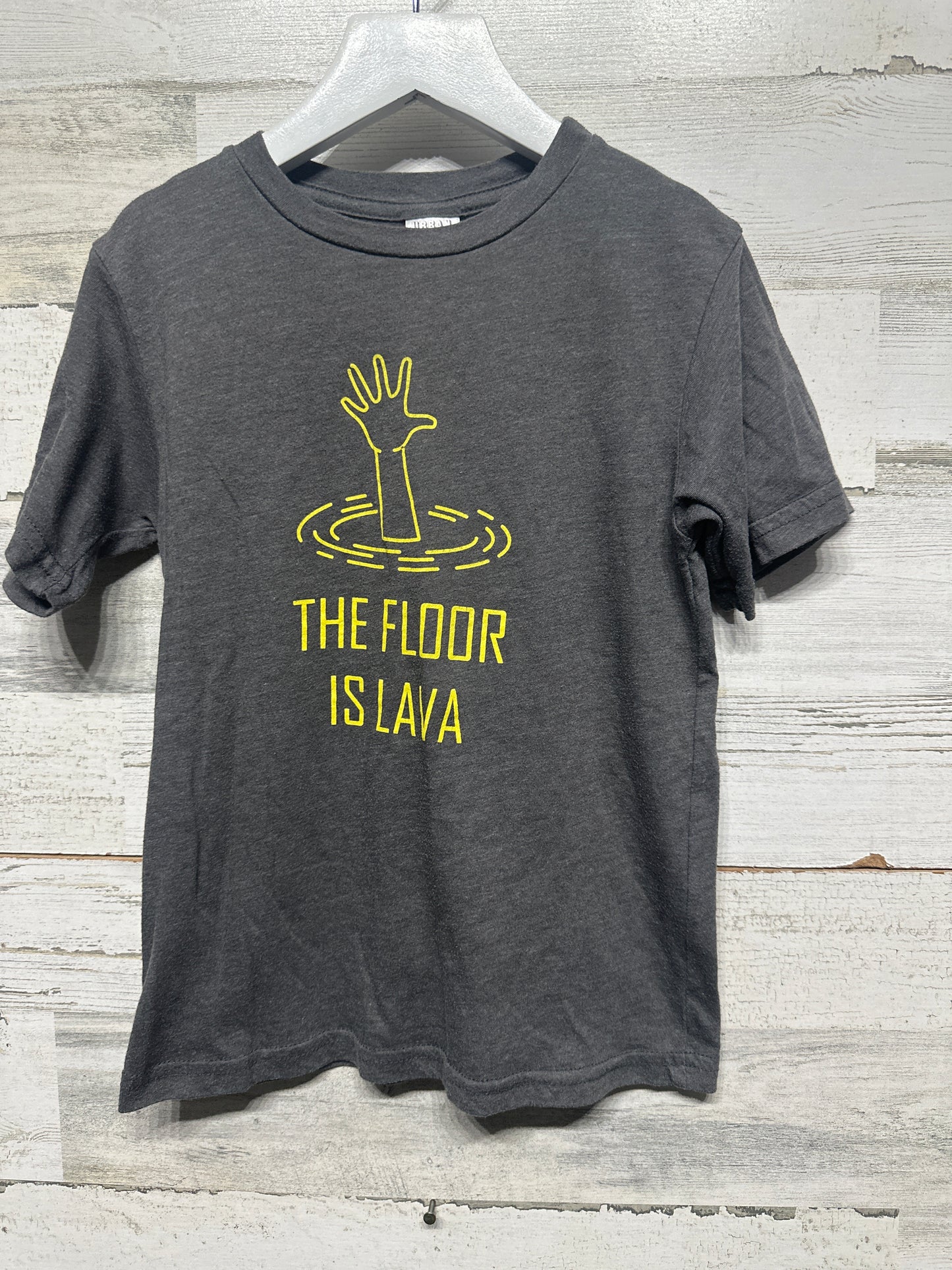 Boys Size 6 Urban Small The Floor is Lava Shirt - Good Used Condition