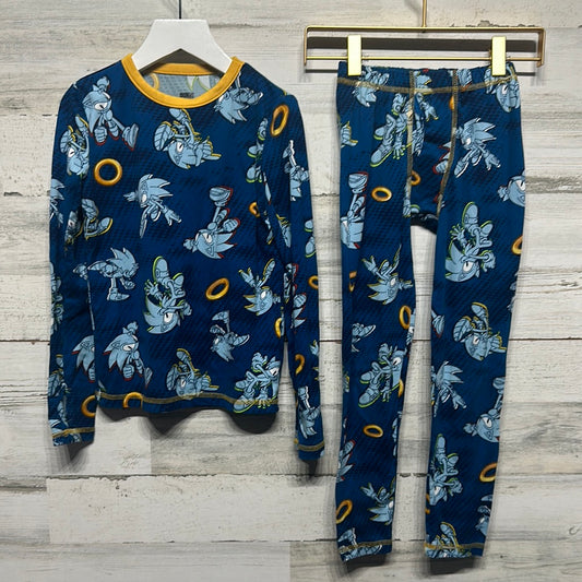 Boys Size Small (fits like 5) Climate Right by Cuddle Duds Sonic The Hedgehog Two Piece Set - Play Condition