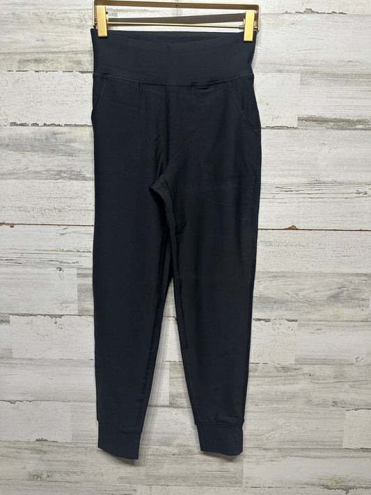 Girls Size 10-12 Large Old Navy Active Powersoft High Rise Go-Dry Black Joggers - Very Good Used Condition