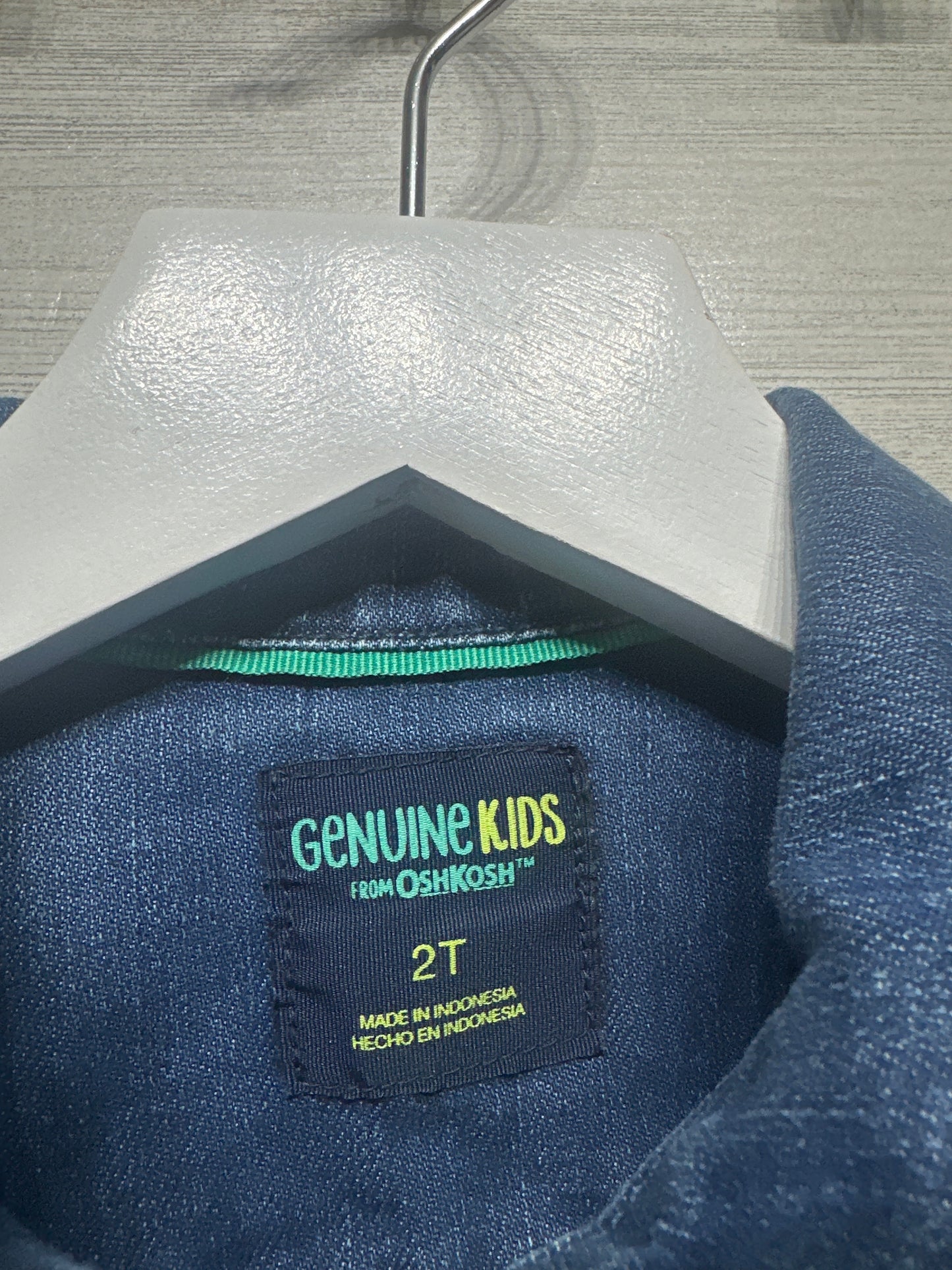 Size 2t Genuine Kids By Osh Kosh Denim Jacket - Very Good Used Condition