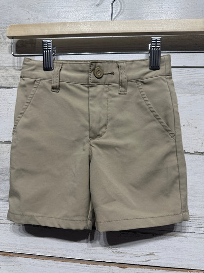 Boys Preowned Size 2t Cat and Jack Quick Dry Khaki Shorts - Good Used Condition