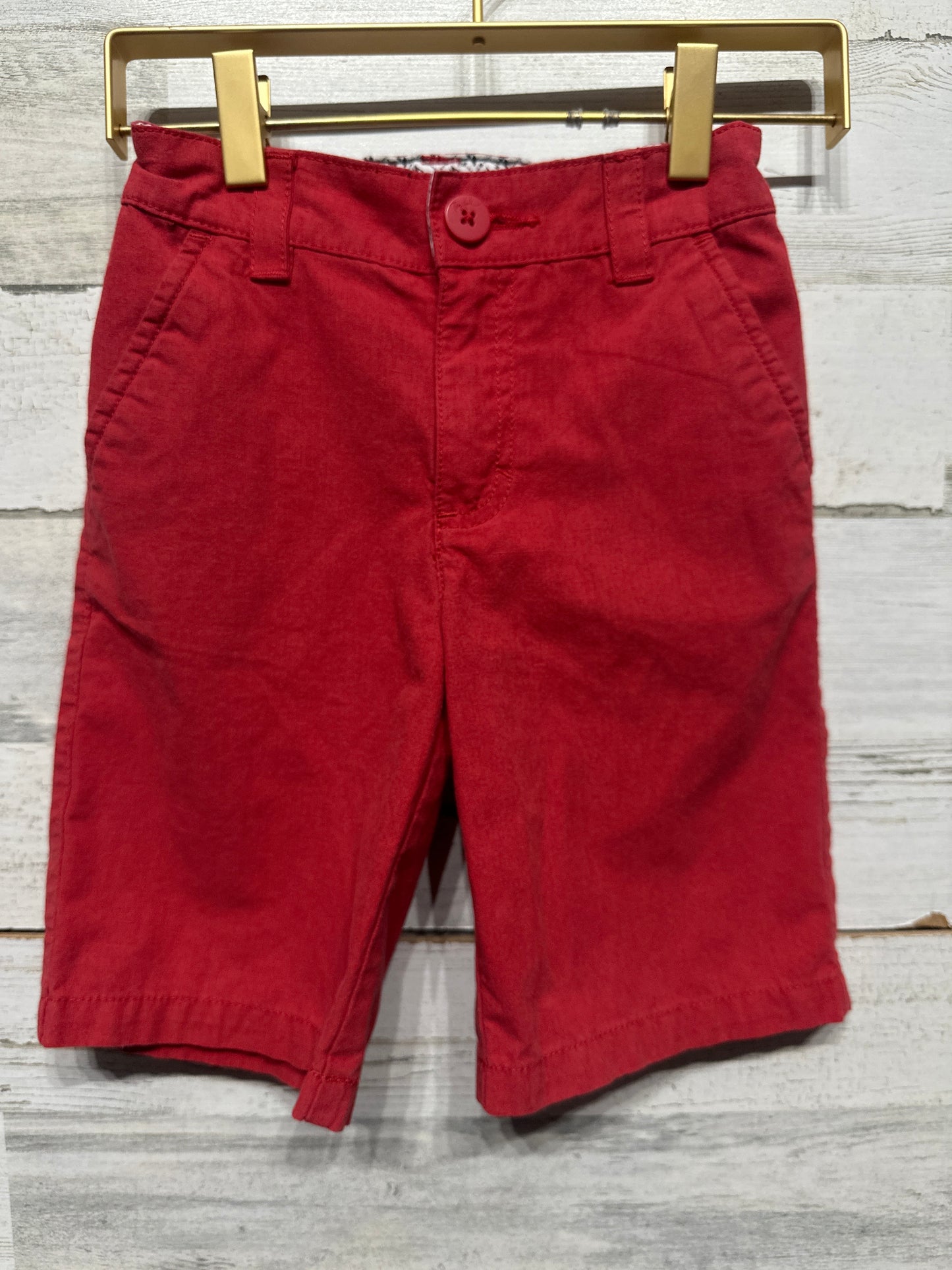 Boys Preowned Size 6 Tony Hawk Red Shorts - Very Good Used Condition