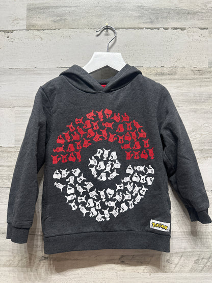 Boys Size 5 Pokémon Hoodie - Very Good Used Condition