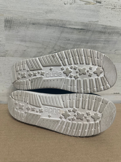 Size 3 (Youth) Black/Glitter Hey Dude Shoes - Play Condition*