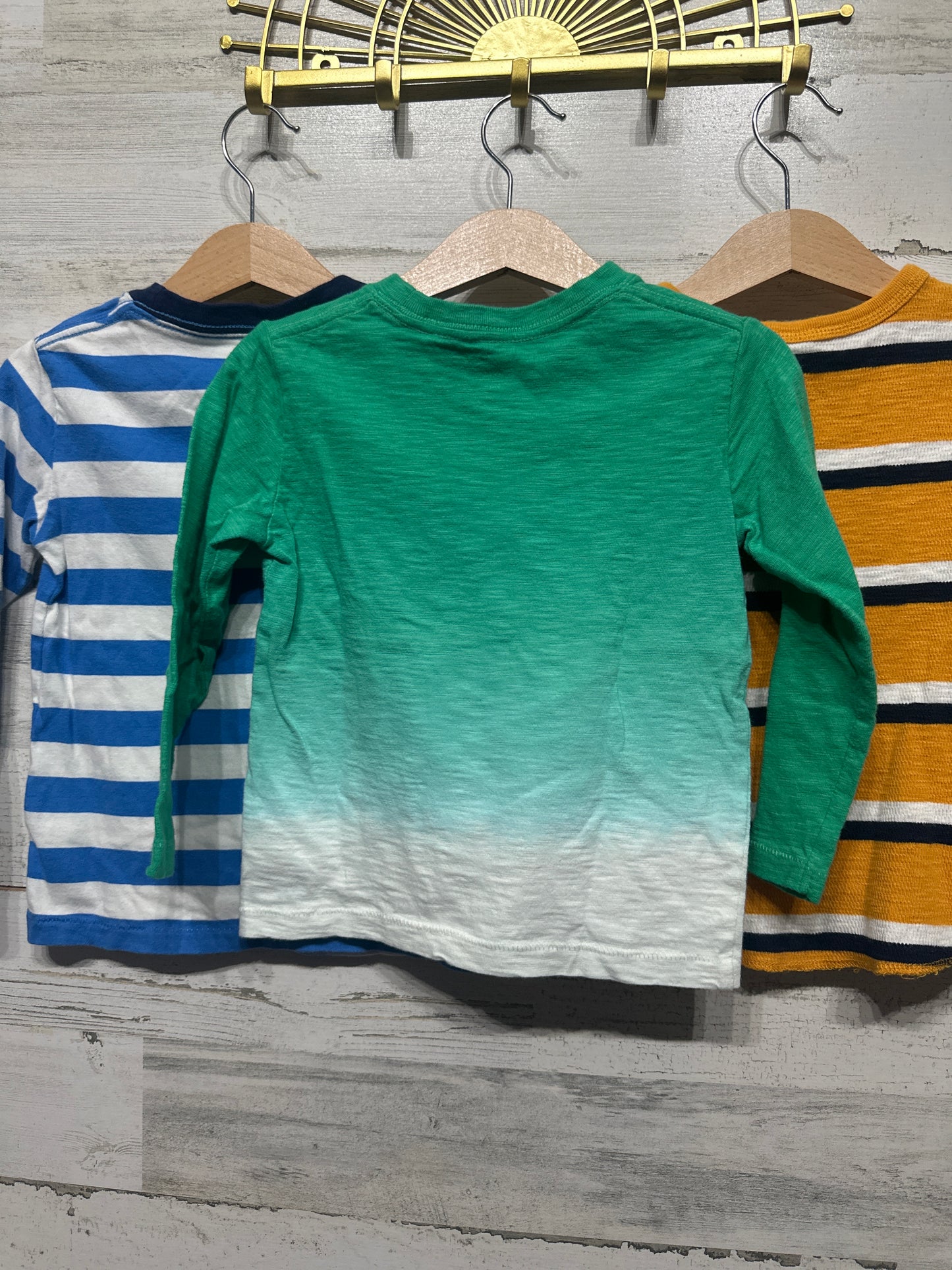 Boys Preowned Size 3 years Gap Long Sleeve Shirt Lot (3 pieces) - Good Used Condition