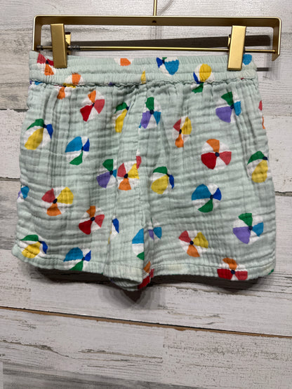Primary Brand Beach Ball Cotton Shorts - Girls Size 8-9 - Very Good Used Condition
