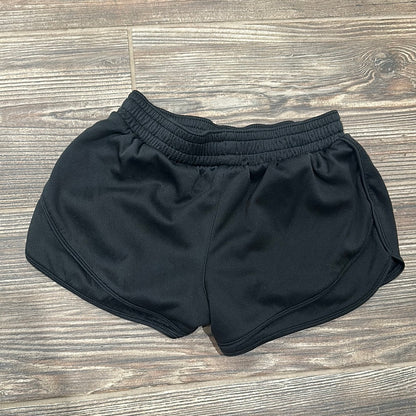 Girls Size Small (7) BCG Black Active Shorts - Good Used Condition