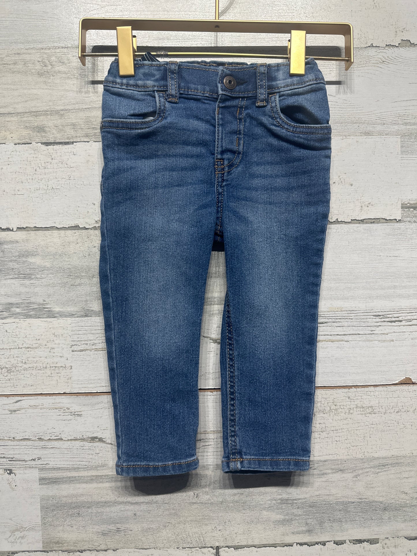 Size 18m Osh Kosh Adjustable Waist Straight Jeans - Very Good Used Condition