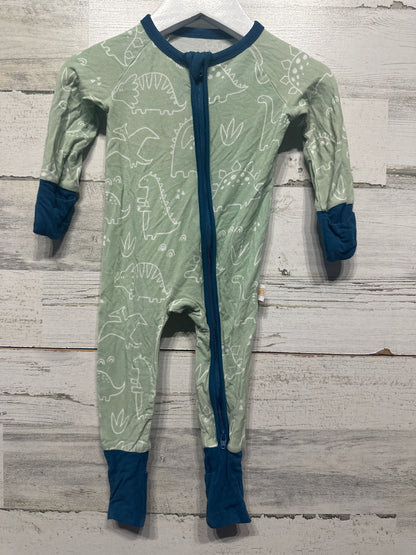 Boys Size 0-3m Toast + Jams Bamboo Dino Convertible Sleeper - Play Condition**