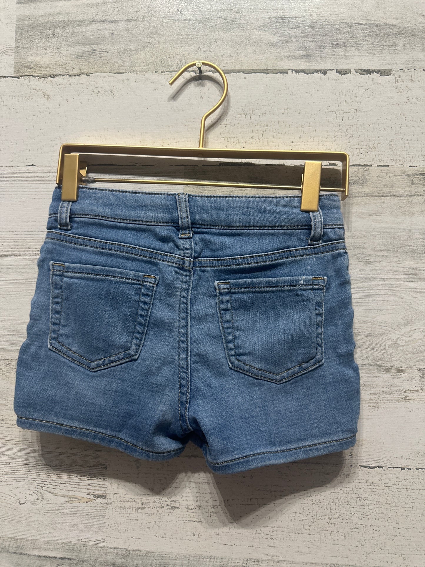 Girls Size 7/8 Medium Cat and Jack Adjustable Waist Shorts - Good Used Condition