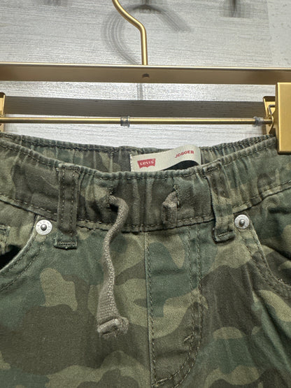 Boys Size 7 Levi's Jogger Camo Pull On Pants - Good Used Condition*