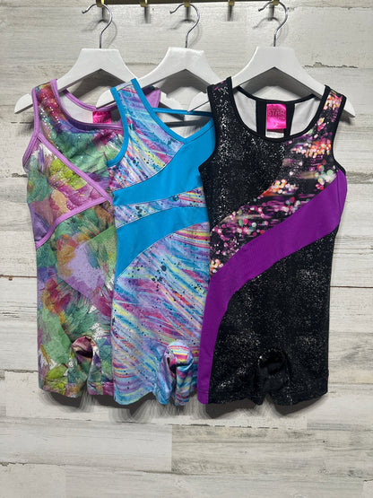 Dancewear Unitard Lot - Capezio Future Star - Girls Size Small - VGUC